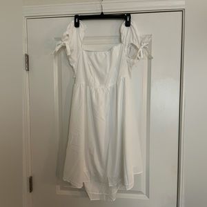 Amazon brand white dress